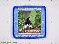 CJ'17 13th Canadian Jamboree Subcamp Ganaraska Trail [CJ JAMB 13-05a]